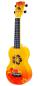 Preview: Ukulele "Hibiscus" inkl. Tasche, orange burst